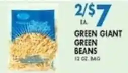 Compare Foods Green giant green beans offer