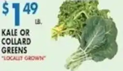 Compare Foods Kale or Collard Greens offer