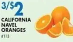 Compare Foods California navel oranges offer