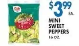 Compare Foods Mini sweet peppers offer