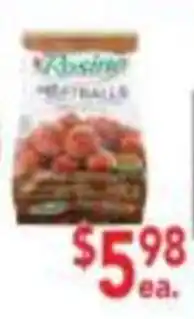 Ingles Markets Rosinto meatballs offer