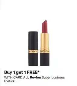 CVS Revlon Super Lustrous lipstick offer