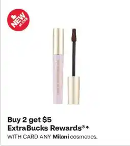 CVS Milani cosmetics offer