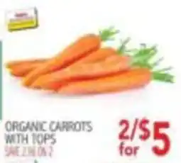 Ingles Markets Organic Carrots With Tops offer
