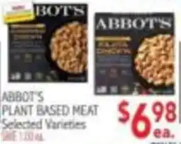 Ingles Markets Abbot's plant based meat offer