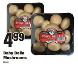 Big Y Baby Bella Mushrooms offer