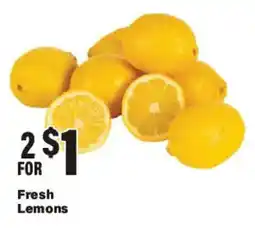 Big Y Fresh Lemons offer