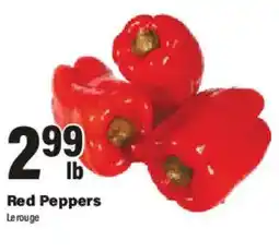 Big Y Red Peppers offer