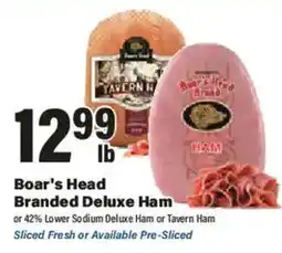Big Y Boar's Head Branded Deluxe Ham offer