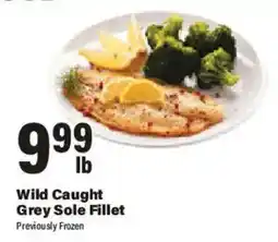 Big Y Wild Caught Grey Sole Fillet offer