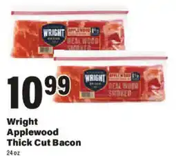 Big Y Wright Applewood Thick Cut Bacon offer
