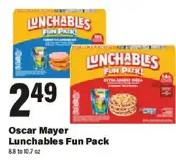 Big Y Oscar Mayer Lunchables Fun Pack offer