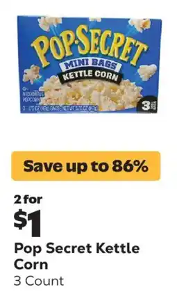 Grocery Outlet Pop Secret Kettle Corn offer
