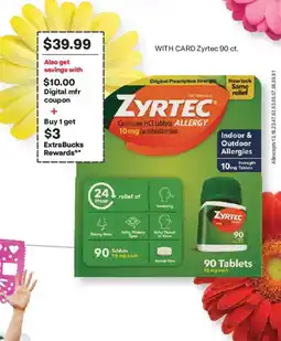 CVS Zyrtec Allergy offer