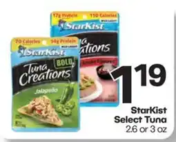 The Markets Starkist Select Tuna offer