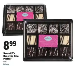 Big Y Sweet P's Brownie Trio Platter offer