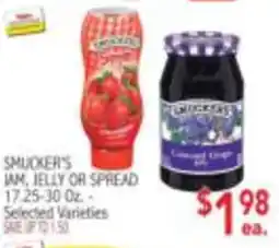 Ingles Markets Smucker's jam, jelly or spread offer
