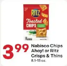 Coborn's Nabisco Chips Ahoy! or Ritz Crisps & Thins offer