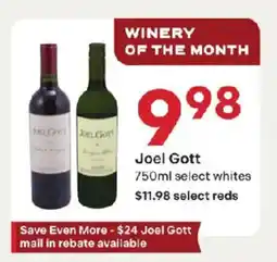 Coborn's Joel Gott select whites offer