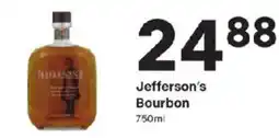 Coborn's Jefferson's Bourbon offer