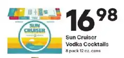 Coborn's Sun Cruiser Vodka Cocktails offer