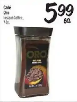 El Super Cafe Oro instant coffee offer