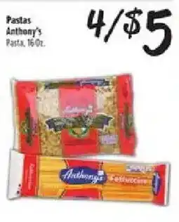 El Super Pastas Anthony's Pasta offer