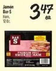 El Super Bar S premium deli smoked ham offer