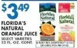 Compare Foods Florida's Natural Orange Juice offer