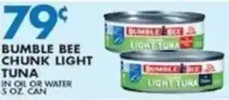 Compare Foods Bumble Bee chunk light tuna offer