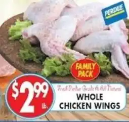 Compare Foods Perdue whole chicken wings offer