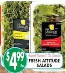 Compare Foods Fresh Attitude Salads offer