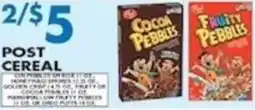 Compare Foods Post cereal offer