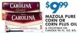 Compare Foods Carolina Gold Corn Oil offer