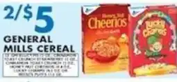 Compare Foods General Mills cereal offer