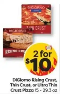 Weis Markets DiGiorno Rising Crust, Thin Crust, or Ultra Thin Crust Pizza offer