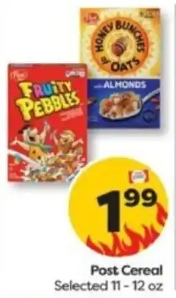 Weis Markets Post Cereal offer