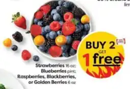 Weis Markets Strawberries Blueberries Raspberries Blackberries or Golden Berries offer