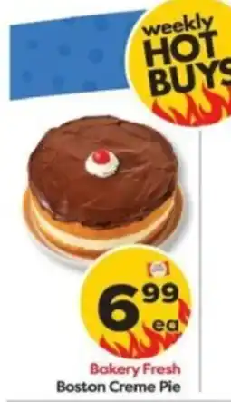 Weis Markets Bakery Fresh Boston Creme Pie offer
