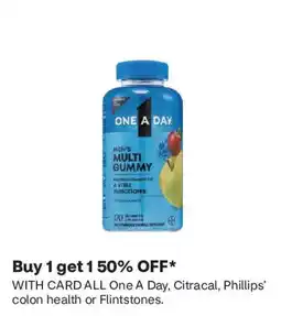 CVS One A Day Men's Multi Gummy offer