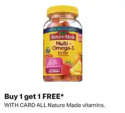 CVS Nature Made Multi + Omega-3 For Her Gummies offer