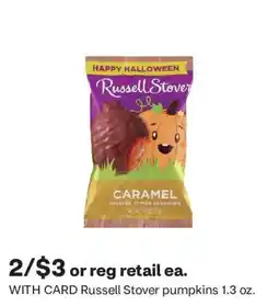 CVS Russell Stover pumpkins offer