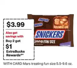 CVS Snickers fun size offer