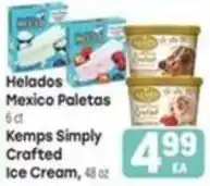 Tony’s Fresh Market Kemps Simply Crafted Ice Cream offer