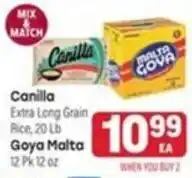 Tony’s Fresh Market Canilla Extra Long Grain Rice offer