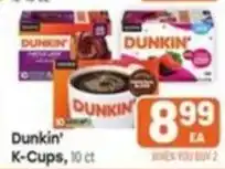 Dunkin' k-cups