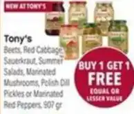 Tony’s Fresh Market Tony's offer