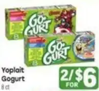 Tony’s Fresh Market Yoplait Gogurt offer