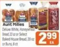 Tony’s Fresh Market Aunt Millies Deluxe White, Honeywheat Bread offer