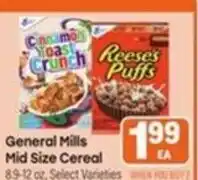 Tony’s Fresh Market General Mills Mid Size Cereal offer